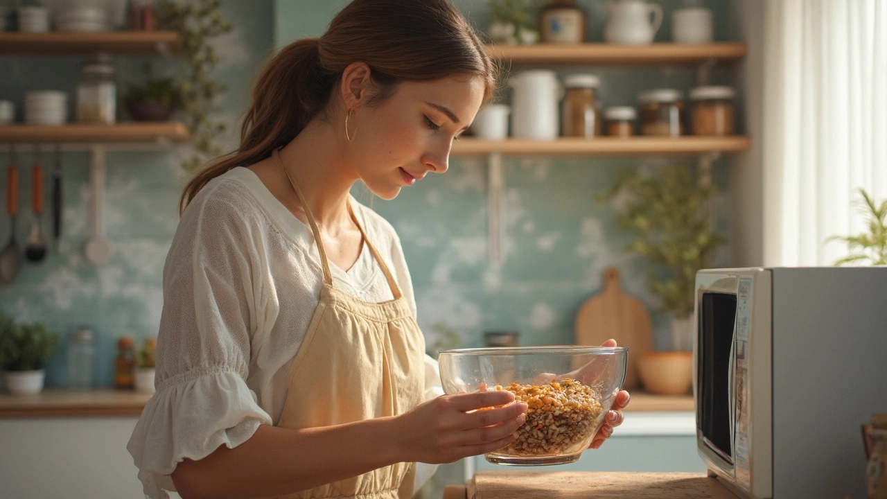 Мифы о стекле для микроволновки
