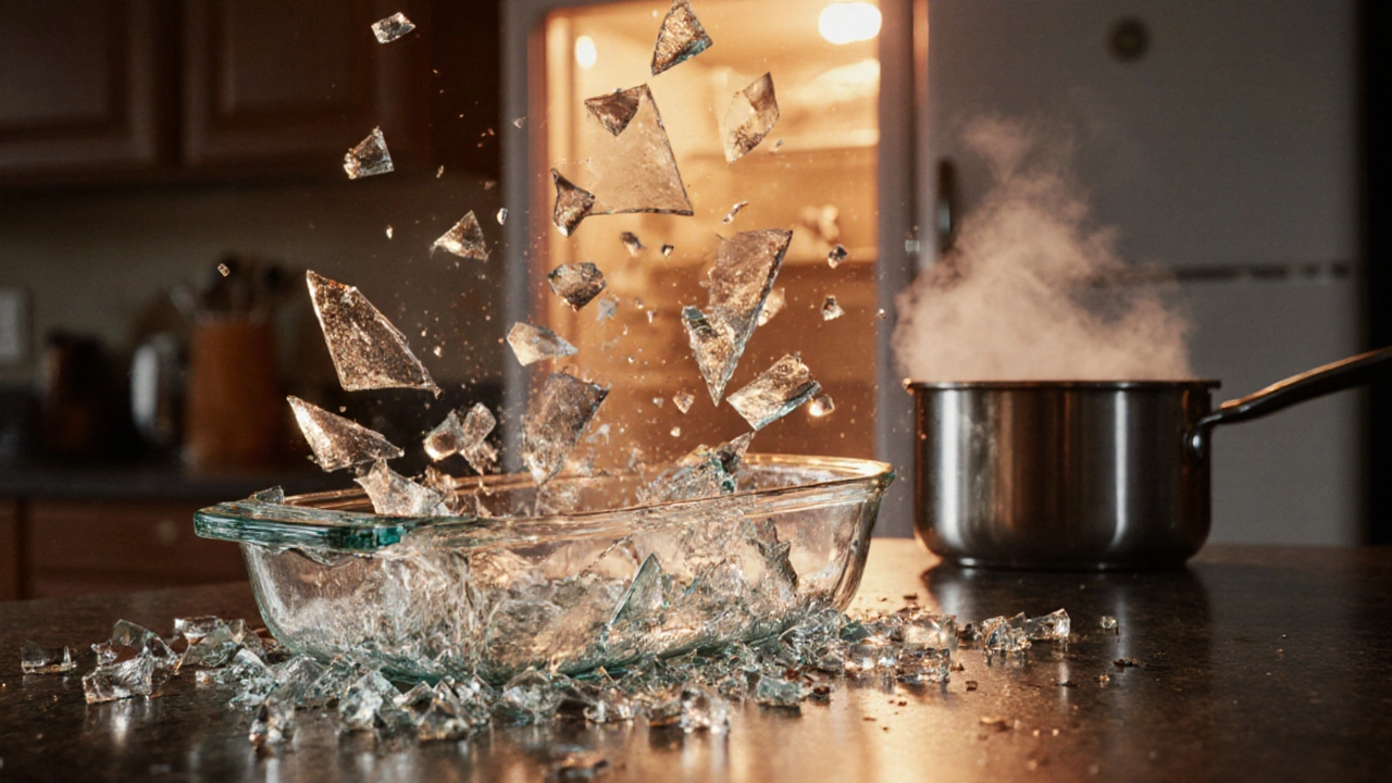 Почему взрывается стеклянная посуда и как этого избежать