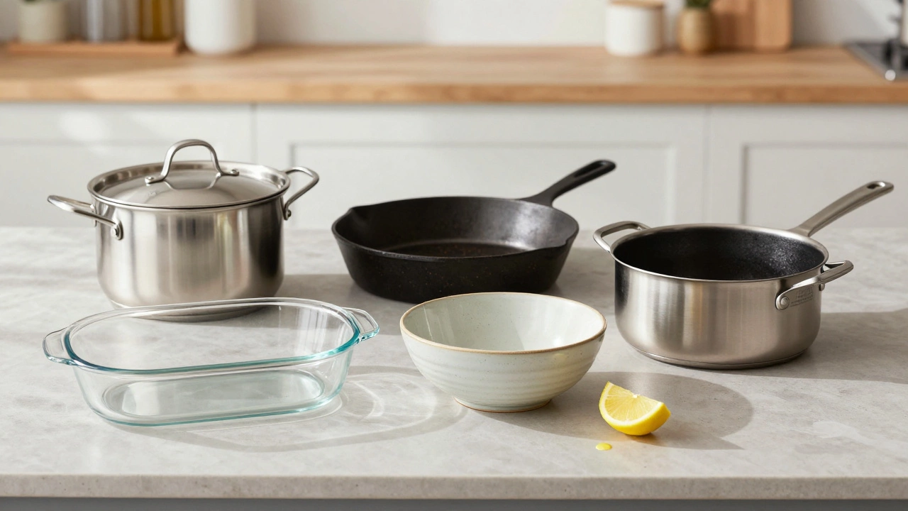 Какая самая безвредная посуда для еды: лучшие материалы и что избегать
