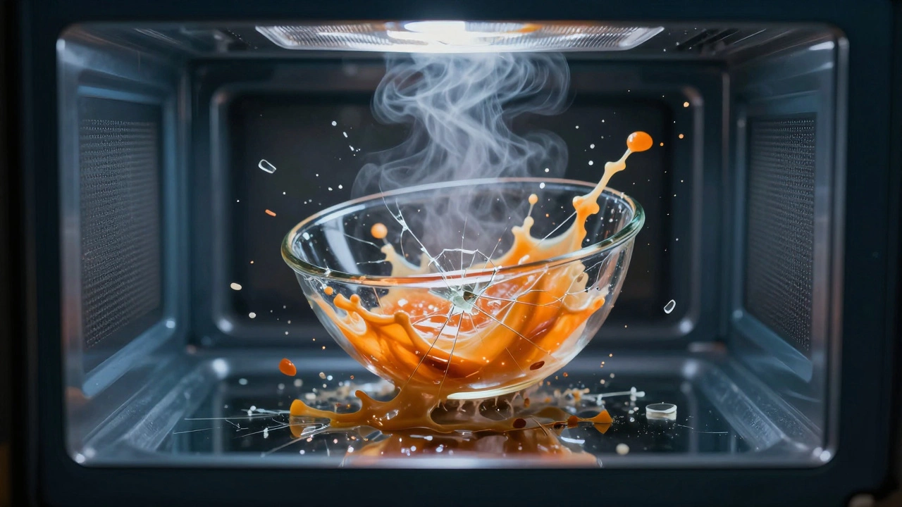 Почему лопается стеклянная посуда в микроволновке и как выбрать безопасную