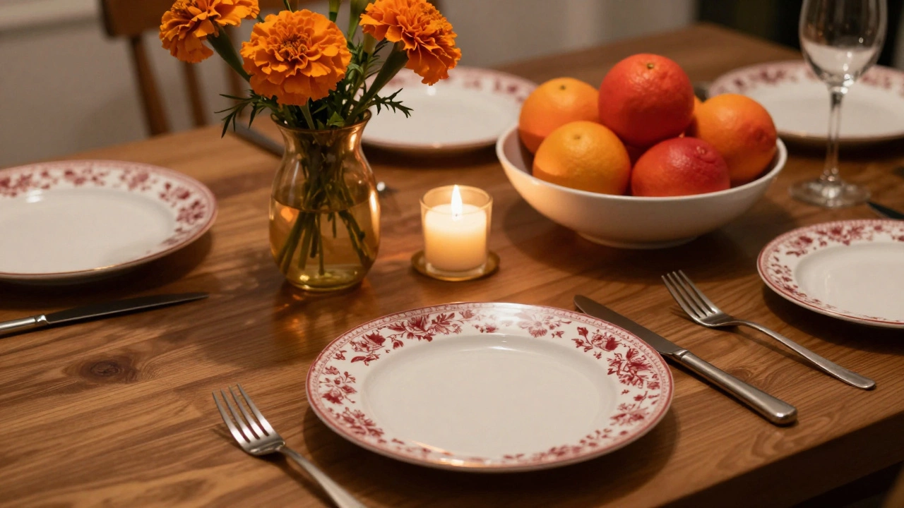 Чего нельзя ставить на стол в год Дракона: что не стоит использовать в посуде и сервировке