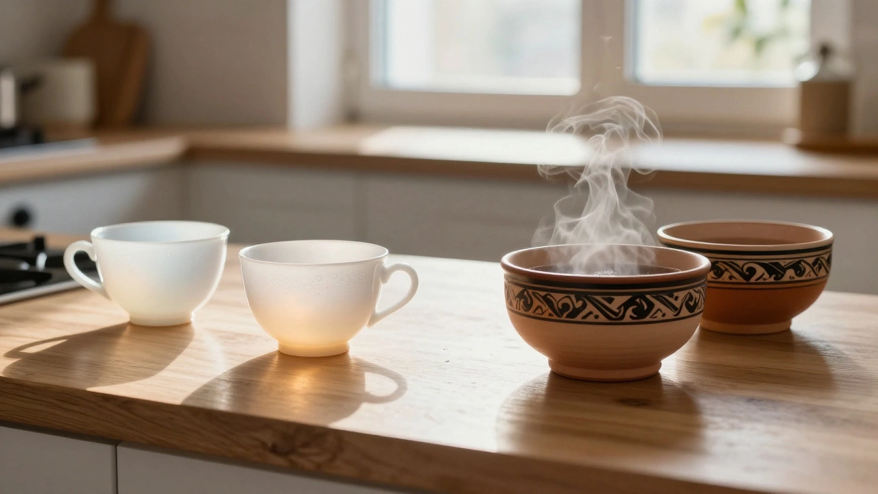 Что лучше: фарфор или керамика для повседневной посуды?