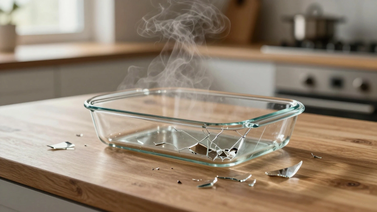 Почему лопнула стеклянная форма для запекания и как этого избежать